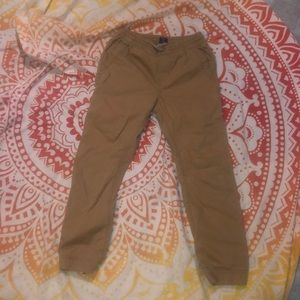 Gap boys khaki joggers size medium 8/9